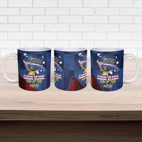 Vozinha Cabo Verde Football Ceramic Mug Tubaroes Azuis Man Of The Match