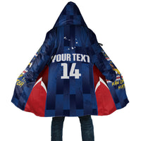 Custom Vozinha Cabo Verde Football Cloak Tubaroes Azuis Man Of The Match