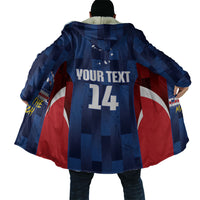 Custom Vozinha Cabo Verde Football Cloak Tubaroes Azuis Man Of The Match