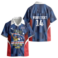 Custom Vozinha Cabo Verde Football Kid Hawaiian Shirt Tubaroes Azuis Man Of The Match LT14