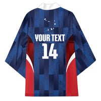 Custom Vozinha Cabo Verde Football Kimono Tubaroes Azuis Man Of The Match