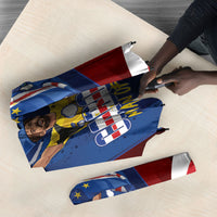 Vozinha Cabo Verde Football Umbrella Tubaroes Azuis Man Of The Match