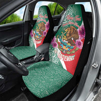 Personalized Mexico Independence Day Car Seat Cover 16 De Septiembre Mexican Aztec - Wonder Print Shop