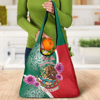 Personalized Mexico Independence Day Grocery Bag 16 De Septiembre Mexican Aztec