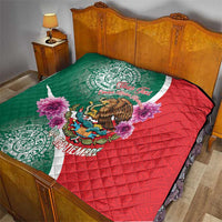 Personalized Mexico Independence Day Quilt 16 De Septiembre Mexican Aztec - Wonder Print Shop