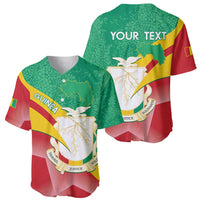 Personalised Guinea Independence Day Baseball Jersey Happy 2 October Guinee Coat Of Arms - Wonder Print Shop