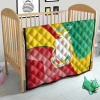 Personalised Guinea Independence Day Quilt Happy 2 October Guinee Coat Of Arms - Wonder Print Shop