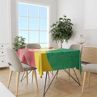 Personalised Guinea Independence Day Tablecloth Happy 2 October Guinee Coat Of Arms - Wonder Print Shop