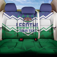 Personalised Lesotho Independence Day Back Car Seat Cover Naha ea Lesotho Proud - Wonder Print Shop