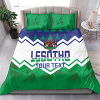 Personalised Lesotho Independence Day Bedding Set Naha ea Lesotho Proud - Wonder Print Shop