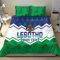 Personalised Lesotho Independence Day Bedding Set Naha ea Lesotho Proud - Wonder Print Shop