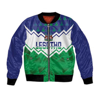 Personalised Lesotho Independence Day Bomber Jacket Naha ea Lesotho Proud - Wonder Print Shop