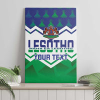 Personalised Lesotho Independence Day Canvas Wall Art Naha ea Lesotho Proud - Wonder Print Shop