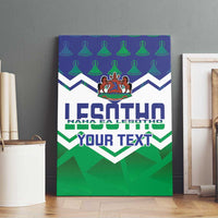 Personalised Lesotho Independence Day Canvas Wall Art Naha ea Lesotho Proud - Wonder Print Shop