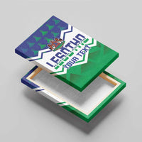 Personalised Lesotho Independence Day Canvas Wall Art Naha ea Lesotho Proud - Wonder Print Shop