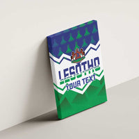Personalised Lesotho Independence Day Canvas Wall Art Naha ea Lesotho Proud - Wonder Print Shop