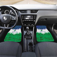 Personalised Lesotho Independence Day Car Mats Naha ea Lesotho Proud - Wonder Print Shop