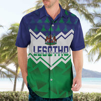 Personalised Lesotho Independence Day Hawaiian Shirt Naha ea Lesotho Proud - Wonder Print Shop