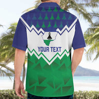 Personalised Lesotho Independence Day Hawaiian Shirt Naha ea Lesotho Proud - Wonder Print Shop