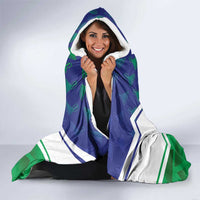 Personalised Lesotho Independence Day Hooded Blanket Naha ea Lesotho Proud