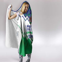 Personalised Lesotho Independence Day Hooded Blanket Naha ea Lesotho Proud