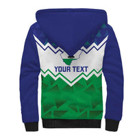 Personalised Lesotho Independence Day Sherpa Hoodie Naha ea Lesotho Proud - Wonder Print Shop