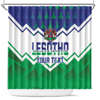 Personalised Lesotho Independence Day Shower Curtain Naha ea Lesotho Proud