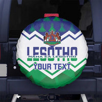 Personalised Lesotho Independence Day Spare Tire Cover Naha ea Lesotho Proud - Wonder Print Shop