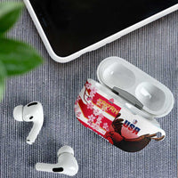USA and Japan Rugby Custom AirPods Case Eagles Brave Blossoms Together Pacific - Wonder Print Shop