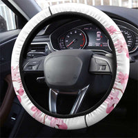 USA and Japan Rugby Steering Wheel Cover Eagles Brave Blossoms Together Pacific - Wonder Print Shop
