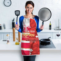 Canada and Japan Rugby Custom Apron Canucks Brave Blossoms Together Pacific - Wonder Print Shop