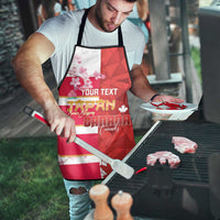 Canada and Japan Rugby Custom Apron Canucks Brave Blossoms Together Pacific - Wonder Print Shop