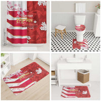 Canada and Japan Rugby Custom Bathroom Set Canucks Brave Blossoms Together Pacific - Wonder Print Shop