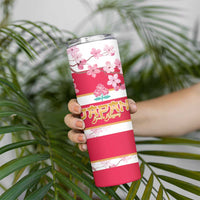 Canada and Japan Rugby Skinny Tumbler Canucks Brave Blossoms Together Pacific - Wonder Print Shop