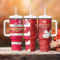 Canada and Japan Rugby Tumbler With Handle Canucks Brave Blossoms Together Pacific - Wonder Print Shop