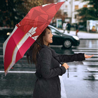 Canada and Japan Rugby Custom Umbrella Canucks Brave Blossoms Together Pacific - Wonder Print Shop