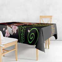 Hawaiian and Japanese Tablecloth Koi Fish With Kanaka Polynesian Tattoo - Wonder Print Shop