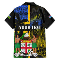 Personalised South Sea Islanders Family Matching Summer Maxi Dress and Hawaiian Shirt Kanakas With Fiji Coat Of Arms - Wonder Print Shop