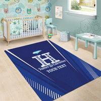 Honduras Football Custom Area Rug Los Catrachos Map Sporty Style - Wonder Print Shop