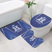 Honduras Football Custom Bathroom Set Los Catrachos Map Sporty Style - Wonder Print Shop
