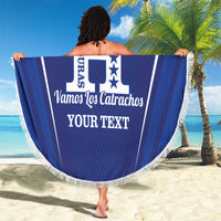 Honduras Football Custom Beach Blanket Los Catrachos Map Sporty Style - Wonder Print Shop