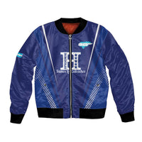 Honduras Football Custom Bomber Jacket Los Catrachos Map Sporty Style - Wonder Print Shop