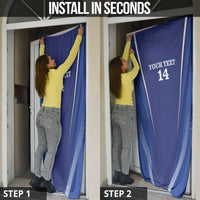 Honduras Football Custom Door Cover Los Catrachos Map Sporty Style - Wonder Print Shop