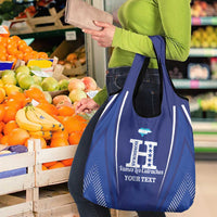 Honduras Football Custom Grocery Bag Los Catrachos Map Sporty Style - Wonder Print Shop