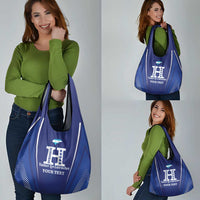 Honduras Football Custom Grocery Bag Los Catrachos Map Sporty Style - Wonder Print Shop