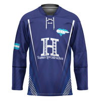 Honduras Football Custom Hockey Jersey Los Catrachos Map Sporty Style - Wonder Print Shop