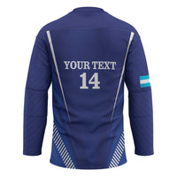 Honduras Football Custom Hockey Jersey Los Catrachos Map Sporty Style - Wonder Print Shop
