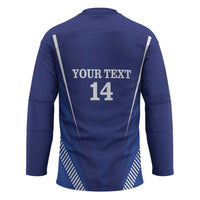 Honduras Football Custom Hockey Jersey Los Catrachos Map Sporty Style - Wonder Print Shop