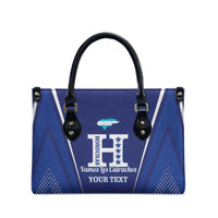 Honduras Football Custom Leather Bag Los Catrachos Map Sporty Style - Wonder Print Shop