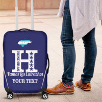 Honduras Football Custom Luggage Cover Los Catrachos Map Sporty Style - Wonder Print Shop